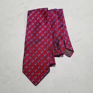 ROBERT TALBOTT BEST OF CLASS The Ascot Shop Geometric Print 100% SILK Tie $155